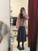Korean Style Coat For Petite Women, Autumn And Winter New Fashionable Chic Unique Short Woolen Blazer Jacket_ecoleips.com