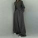 Women's Strapless Waist Cinching Jumpsuit Long Sleeved Outerwear Set European And American Style_ecoleips.com