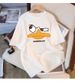 Women's Oversized Short Sleeve T-Shirt - Longline Casual Comfort Fit Basic Tee For Everyday Wear_ecoleips.com