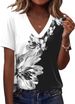 AKEWEI Womens Tops Short Sleeve Shirts For Women V Neck Business Casual Tunic Spring Fashion Clothes 2026_ecoleips.com