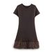 Women's Faux Fur Knit Dress With Matching Coat Set Winter Elegant Outfit Two-Piece Set Soft Warm Luxe Look_ecoleips.com