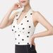 K V-neck Suspension Sports Bra, Shockproof Running, Beautiful Back, Fitness Bra, Pilates Yoga Suit, Vest, Women's Chest Pad_ecoleips.com