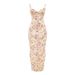 Cross-border Foreign Trade European And American Women's Clothing Fashion Slim-fit Waist-cinching Printed Sexy_ecoleips.com