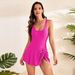 Women's Clothing Sporty One Piece Swimsuit Dress Two Piece Swimsuit Women's Tankini Swimsuit_ecoleips.com
