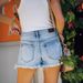 Women's Clothing Fashion Trend Ripped Jeans With Fringes, High Waist, Slim, Foreign Trade Denim Shorts Are Popular Among Women_ecoleips.com