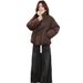 girl Girl Fashion Thickened Short Jacket For Women 2025 Winter New Stylish Loose Warm Casual Parka Cotton Coat_ecoleips.com