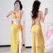Women's Sexy Two Piece Bikini Set With Long Skirt For Island Vacation Beach Hot Spring Summer Regular Fit Polyester Swimsuit_ecoleips.com