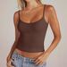 Aria Basics Aria Basics 2026 Cross-Border European And American Summer New Women's Round Neck Vest Adjustable Strap Sleeveless Top_ecoleips.com