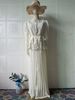 Modest Evening Dress Elegant Maxi Dress For Women Long Sleeved European American Style From New Autumn Collection_ecoleips.com