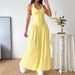 AD296 Cro-border Fahion Reort-tyle Ummer New Women' Halter Neck Wait-cinching Exy U-neck Limming Backle_ecoleips.com