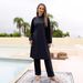 Women's Clothing Full Coverage Diving And Surfing Conservative Swimsuit Three Piece Set Hui Nationality Sunscreen Long Sleeved Split Swimsuit_ecoleips.com