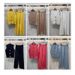 Women's Clothing Contrast Color Large Gold Button Knitted Cardigan Women's Summer Loose Wide Leg Pants Fashionable Two Piece Suit Trendy_ecoleips.com
