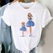 Foreign Trade Women's Printed T-shirt, Spring/summer Mother's Day Themed Clothing T-shirt_ecoleips.com
