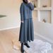 Women's Clothing Autumn New Products Women's Solid Color Hooded Top Fashion Skirt Suit_ecoleips.com