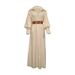 Women's Clothing Ladies Fashion Long Sleeve Lapel Mid Length Bohemian Dress_ecoleips.com