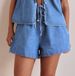 Women's Clothing Summer Fashion Casual Sleeveless Lace Up High Waist Women's Vest Denim Suit Shorts_ecoleips.com