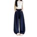 New Women's Tencel Linen Oxygen Pants Summer Thin Ice Silk Casual Loose Wide Leg Cotton And Linen Breathable Pants_ecoleips.com
