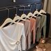 Women's Autumn Winter Slim Fit Knitted Base Layer Top V Neck Long Sleeve Unique Design for Layering Sweaters_ecoleips.com