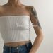 American-style Design White Lace Halter Top, Sexy Backless Outerwear, Fishbone Strap Top For Women, New Summer Style_ecoleips.com