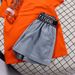 Women's Clothing Short Hot Pants Ins New Slim Denim Shorts For Outdoor Wear Hot Girls Three Point High Waist Slim Casual Trendy Fashion_ecoleips.com