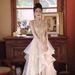 Champagne Ball Gown For Women, Elegant Puffy Princess Party Dress For Pageants, Piano Recitals, Hosting, Banquets_ecoleips.com