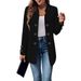 2025 Autumn Winter European And American Women's Cross-Border New Fashion Three-Button Double-Button Jacket Blazer_ecoleips.com