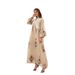 Women's Sequin Embroidered Evening Gown for 2024 Cross Border Independent Foreign Trade Muslim Fashion_ecoleips.com