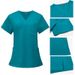 Women's Clothing Washing Clothes, Operating Room Isolation Clothes, Work Clothes, Short Sleeved Female Doctors, Long Sleeved Doctor Clothes_ecoleips.com