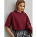Unique Fashionable 100% Cotton Short Sleeve T-Shirt European And American Style Retro Oversized Versatile Top Trendy_ecoleips.com