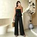 Summer French Polka Dot Tie Waist Camisole Top with Waist Defining Wide Leg Pants European And American Style Women's Clothing Set 2026 New Arrival_ecoleips.com