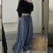 New Style Personality Trend Drawstring On Both Sides Leisure Elastic Waist Multi Color Trousers_ecoleips.com