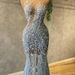 Women’s Clothing new long fishtail evening dress adult ceremony host evening dress sexy V neck slim dress_ecoleips.com