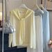 Summer Style Thin Loose Knitted Cardigan Top for Women Korean Casual Striped Sun Protection Cover up_ecoleips.com