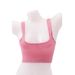 Square Neck Crop Top Women Seamless Underwear Top Solid Color Off Shoulder Cami Sexy Lingerie Sleeveless Tank Top Camisole_ecoleips.com