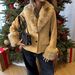 Faux Fur Blazer Women's Slim Fit Velvet Winter Coat Long Sleeve Streetwear Fashion Jacket For Fall & Winter_ecoleips.com