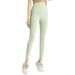 Peach High Waist One-Piece No Embarrassing Line Sports Running Nine-Point Anti-Rolling Edge Fitness Training Yoga Pants_ecoleips.com