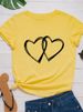 Summer European And American Cross-border Foreign Trade Wholesale T-shirts, Round-neck Casual Plus-size Loose_ecoleips.com