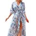 Lightweight Sun Protection, Sexy Wrap Design, Versatile Swimwear Companion For Women_ecoleips.com