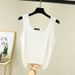 Modal Cotton Plus-size Double U-neck Camisole Tank Top For Women, 2021 Spring/summer New Style_ecoleips.com