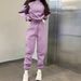 Plus Size Women's Casual Sweatshirt & Jogger Set - Soft Lounge Wear For Everyday Comfort In Black, Navy, White & More_ecoleips.com