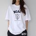 Women's Clothing Same Style Loose Mid Length T Shirt Female Pure Cotton Summer_ecoleips.com