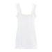 ZOEVA20265 Summer New Simple Slim And Thin Short Dress With Material Accessories_ecoleips.com