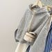 American-style Short Half-zip Hooded Sweatshirt For Women, Spring And Autumn Thin Korean-style Loose Top_ecoleips.com