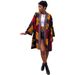 Women's Clothing Totem Print Long Sleeve Trench Coat Casual Style Sexy Fashion Outerwear For Ladies Spring Autumn_ecoleips.com