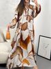Elegant Bohemian Summer Maxi Dress for Women Lightweight Breathable Floral Print for Beach Travel Casual Wear_ecoleips.com