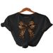 Women's Clothing Spot Ladies Printing Fashion Casual Cute Short Sleeved Round Neck Printed Short Sleeved T Shirt_ecoleips.com