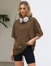 LOMON Oversized Graphic T Shirts For Women Short Sleeve Crewneck Summer Tops Loose Casual Basic Tees_ecoleips.com