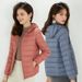 Ultra-Lightweight Women's Hooded Down Jacket With 90% White Duck Down, Slim Fit, Short Length, Zipper Closure, Plus Size Available (S-4XL)_ecoleips.com