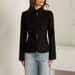 European And American Women's Clothing 2026 Spring New Temperament Stand-up Collar Design Sense Slim Casual Suit Small Blazer_ecoleips.com