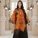 NC158 Floral Art Pattern Muscular Robe Dress for Women New Cross Border Creative in Stock Muslim Fashion_ecoleips.com